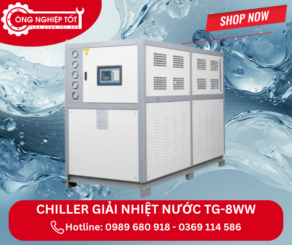 Địa chỉ mua Chiller giải nhiệt nước TG-8WW chính hãng, giá tốt